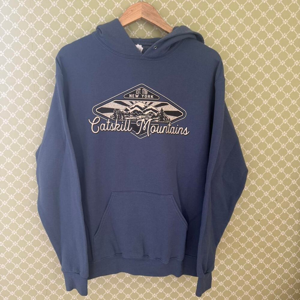 Vintage 2000s jerzees catskill mountain